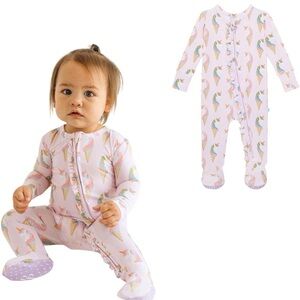 Posh Peanut Pastel Ice Cream Kids Footie